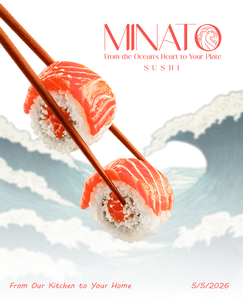 MINATO social media design — delivery in Sousse